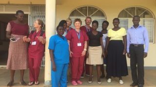 Anna Agnes (far left) Joy Christine (to the left of Paul) and Joy Acen to her left plus PAL members and others